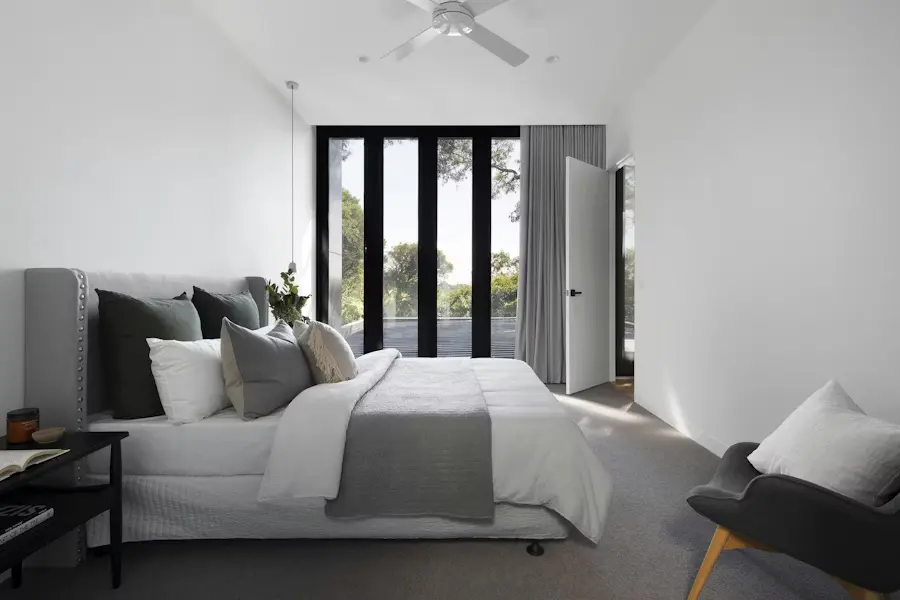 Bedroom property photo transformed into real estate video